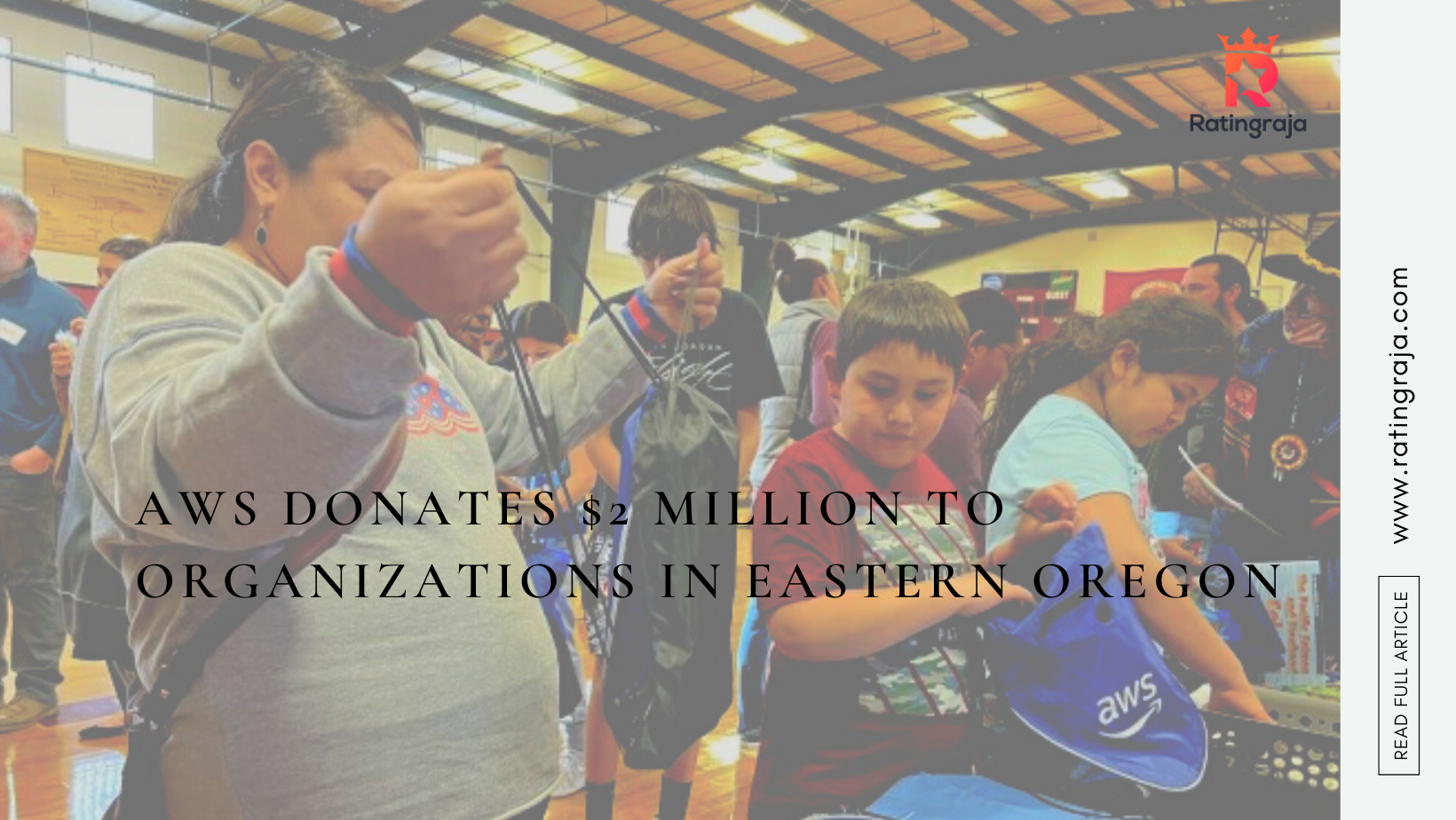 AWS Donates $2 Million to Organizations in Eastern Oregon